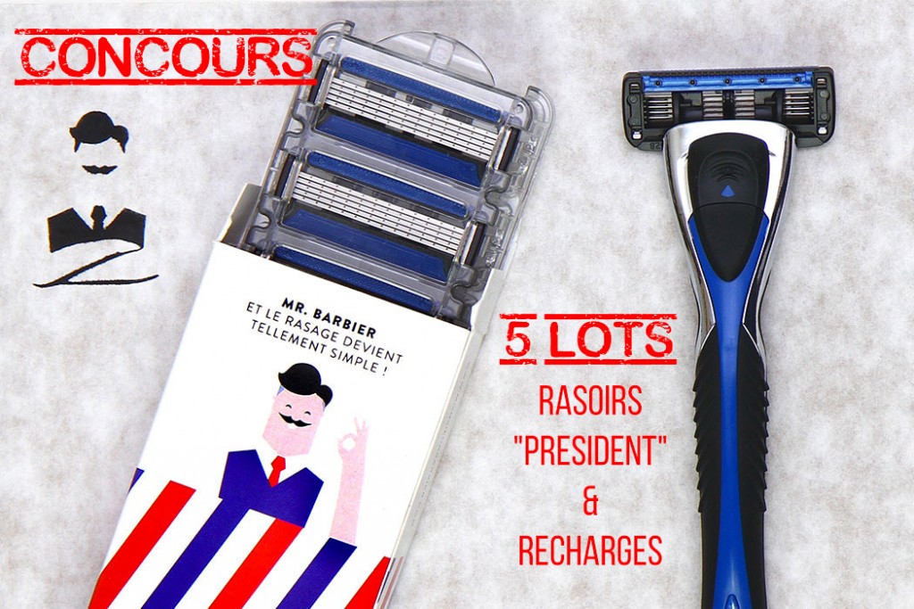 Concours - 5 rasoirs & ses recharges