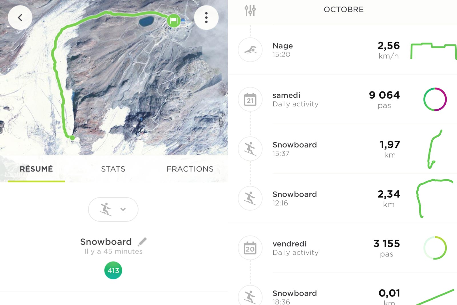 montre connectée ski snowboard tomtom adventurer