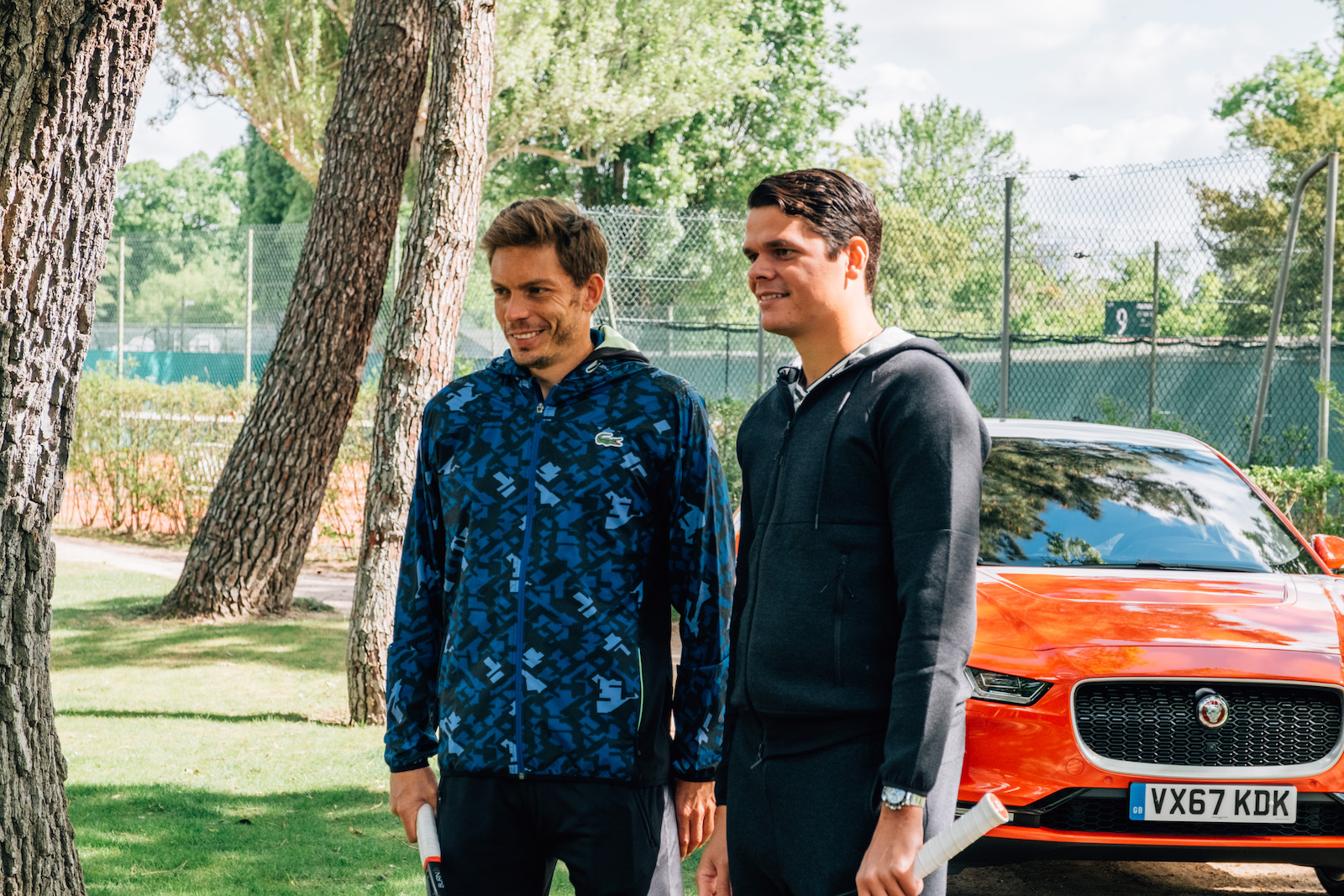 Jaguar racing - Nicolas Mahut Milos Raonic - Tennis