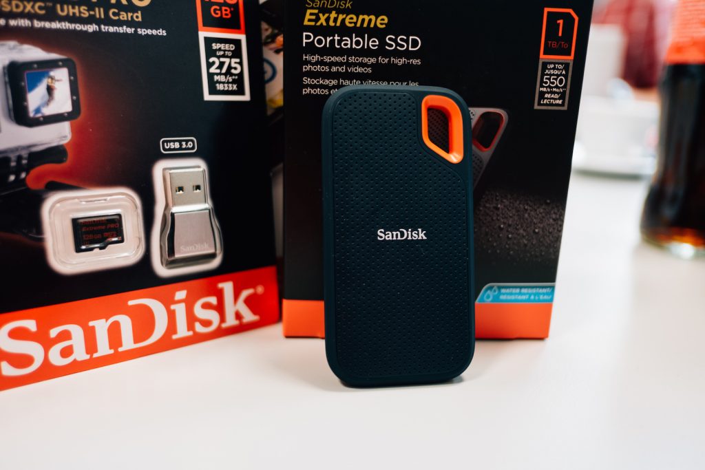 Sandisk Extreme portable ssd